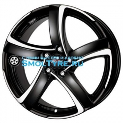 Alutec 7,5x17/5x100 ET35 D63,3 Shark Racing black front polished