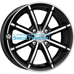 K&K 6x14/4x100 ET40 D67,1 Sportline (КС603) Алмаз черный