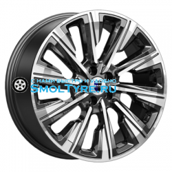 K&K 7,5x19/5x112 ET34 D66,6 Галего (КС1039) Алмаз черный