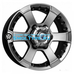 K&K 7x16/6x139,7 ET22 D107,1 M56-оригинал (КС593) Дарк платинум
