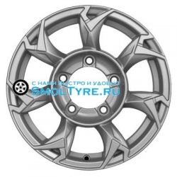 Khomen Wheels 5,5x15/5x139,7 ET5 D98,5 KHW1505 (Lada NIVA 4x4) F-Silver