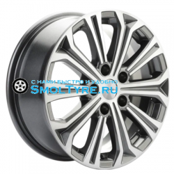 Khomen Wheels 6,5x16/5x108 ET50 D63,3 KHW1610 (Focus) Gray-FP