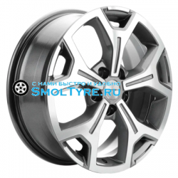 Khomen Wheels 6,5x17/5x120 ET55 D65,1 KHW1710(2) (VW Transporter) Gray-FP