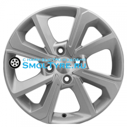 Khomen Wheels 6x15/4x100 ET40 D60,1 KHW1501 (Logan/Sandero/Xray) F-Silver