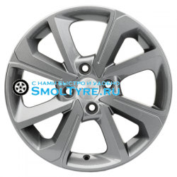 Khomen Wheels 6x15/4x100 ET46 D54,1 KHW1501 (Rio II) Gray