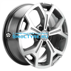 Khomen Wheels 7x17/5x108 ET33 D60,1 KHW1710 (Chery Tiggo/Tiggo 7 Pro) Gray-FP