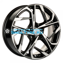 Khomen Wheels 7x17/5x110 ET40 D67,1 KHW1716 (Evolute i-Joy) Black-FP