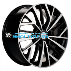 Khomen Wheels 7x17/5x110 ET40 D67,1 KHW1717 (Evolute i-Joy) Black-FP