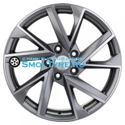 Khomen Wheels 7x17/5x112 ET40 D57,1 KHW1714 (Kodiaq/Tiguan) Gray-FP