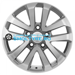 Khomen Wheels 8,5x20/5x150 ET58 D110,1 KHW2003 (LX570/LC100/LC200) Gray-FP