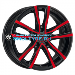 MAK 6,5x16/5x114,3 ET40 D76 Milano Black Red Face