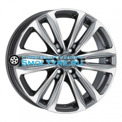 MAK 8x18/6x114,3 ET45 D66,1 Safari 6 Gunmetal Mirror Face