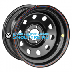 Off-Road Wheels 8x17/5x127 ET30 D75 Jeep черный (треугольник мелкий)