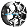 Khomen Wheels 6,5x17/5x112 ET50 D66,6 KHW1710(2) (Mercedes Vito) Black-FP
