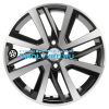 Khomen Wheels 6x16/4x100 ET48 D54,1 KHW1609 (Rio I/Solaris I) Black-FP