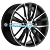Khomen Wheels 8x18/5x108 ET46 D63,4 KHW1807 (Tugella/Jaguar XF/F-Pace) Black-FP