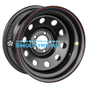 Off-Road Wheels 8x17/5x127 ET0 D75 Jeep черный с бедлоком (красный)