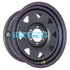 Off-Road Wheels 8x18/6x139,7 ET15 D110 Тойота Ниссан черный (треуг.)